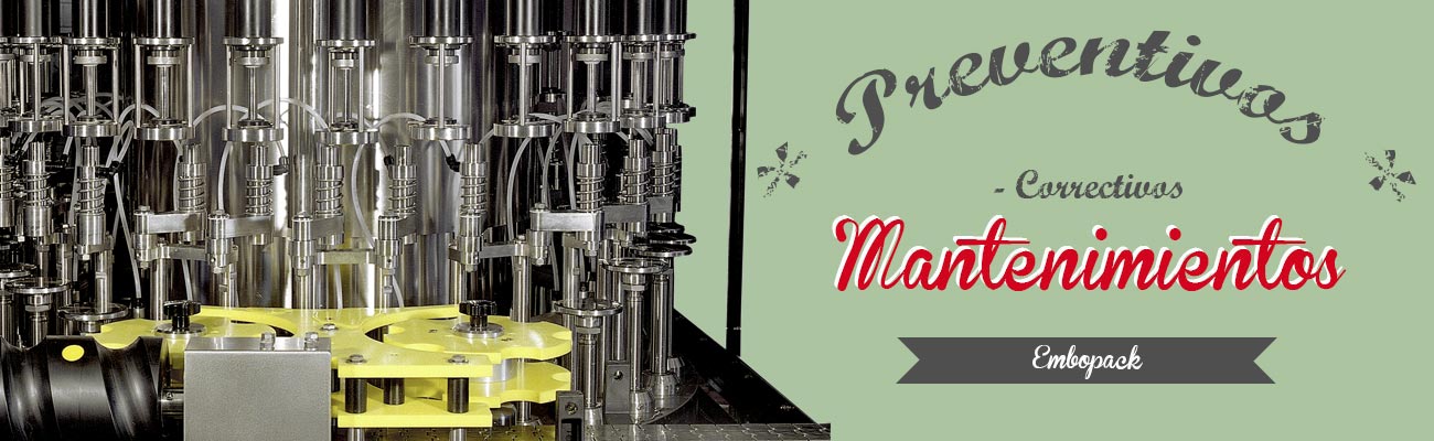 Proyectos y repuestos para maquinaria de envasado