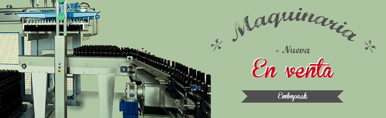 Venta de maquinaria nueva para líneas de envasado