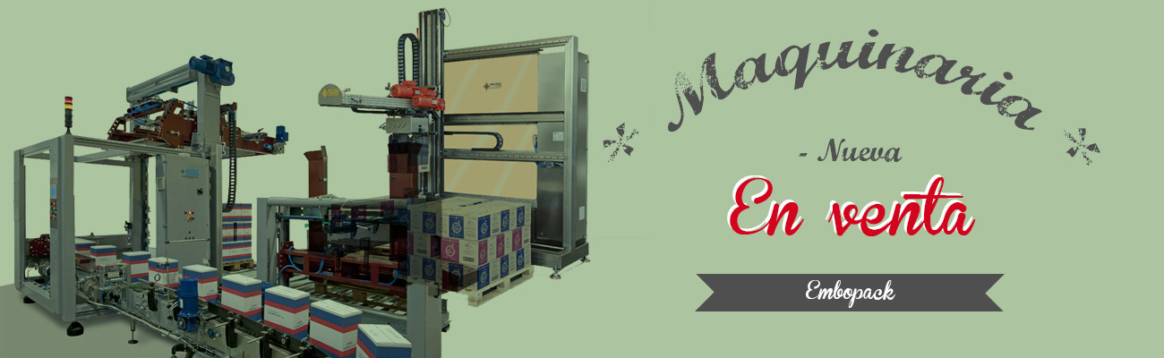 Venta de maquinaria nueva para líneas de envasado